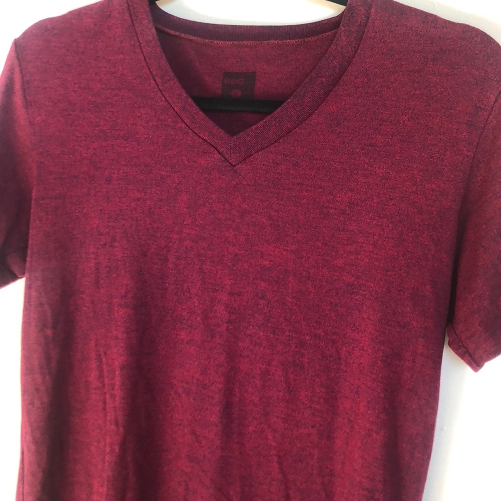 Urban Outfitters BDG Red Marbled T-shirt - Picture 4 of 5
